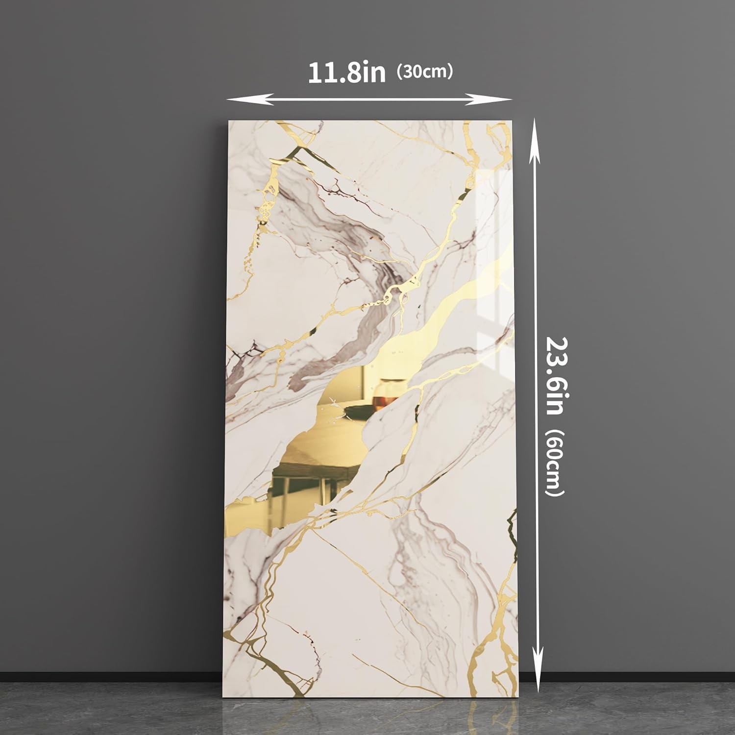 Wall Panels Peel & Stick 10 Pieces 23.6×11.8in 19.4 Sq. Ft. Coverage Lightweight