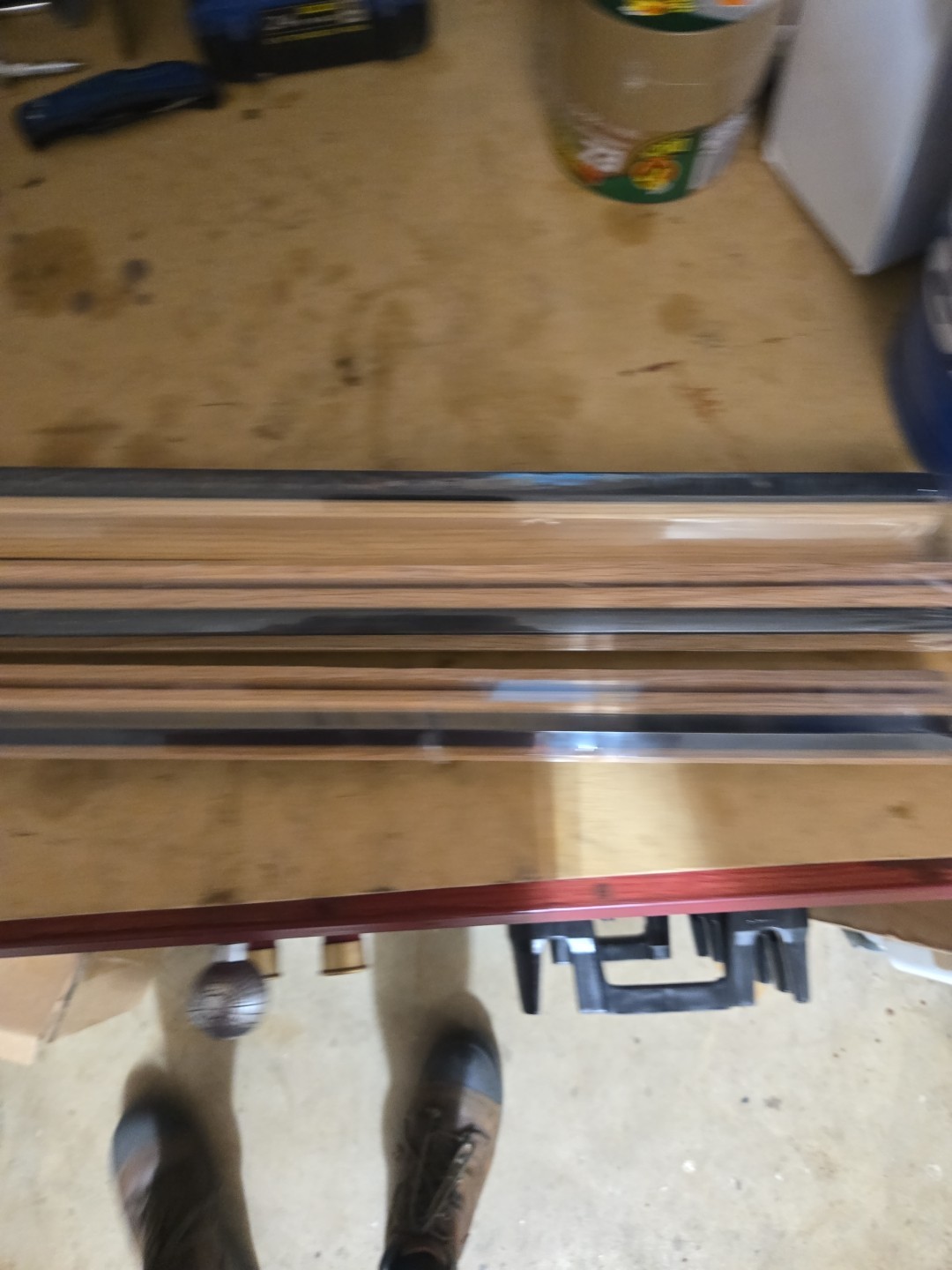 3x Trafficmaster 36″x1 1/2 Tile to Laminate Transition Unfinished 132726