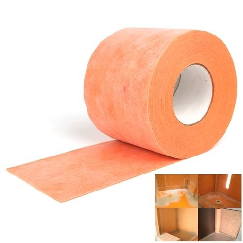Waterproof Membrane for Shower 5 In x 100 Ft 42 Sq Ft PE Flooring Underlayment