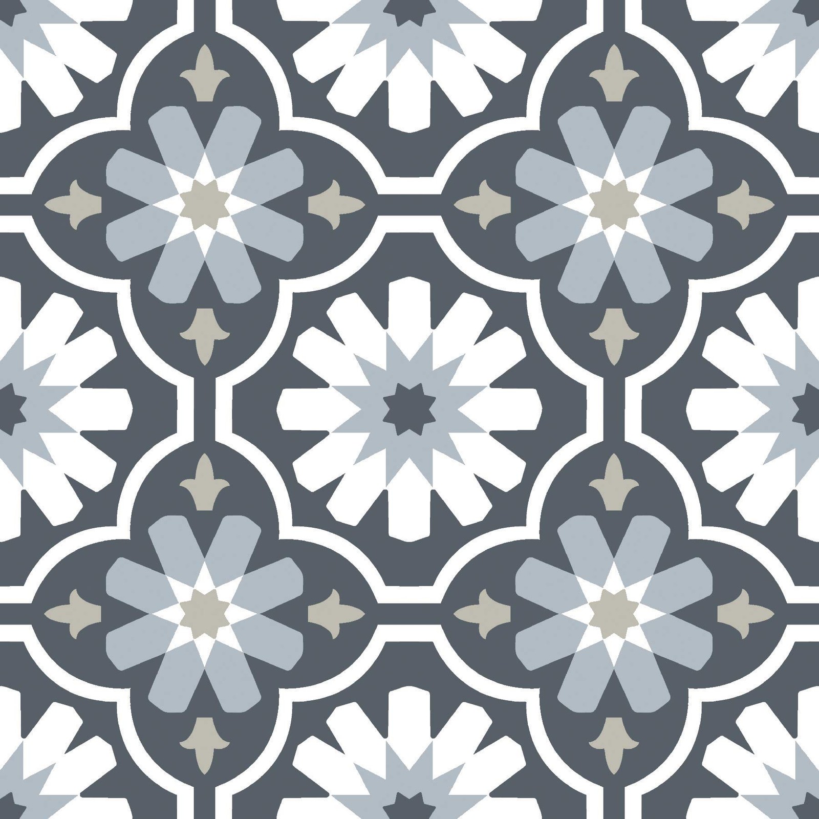 FP2944 Sevilla Peel & Stick Floor Tiles 12×12 Inch Self Adhesive Multi