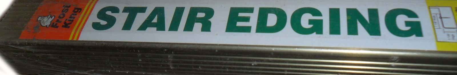 Stair Edging 1 1/8″ x 1 1/8″ x 36″ various lot of 3