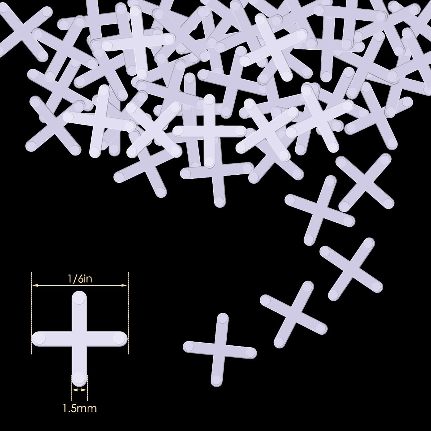 500 Pieces Wide Tile Spacers Tiles Leveler Spacers Replaceable Levelers Wall …