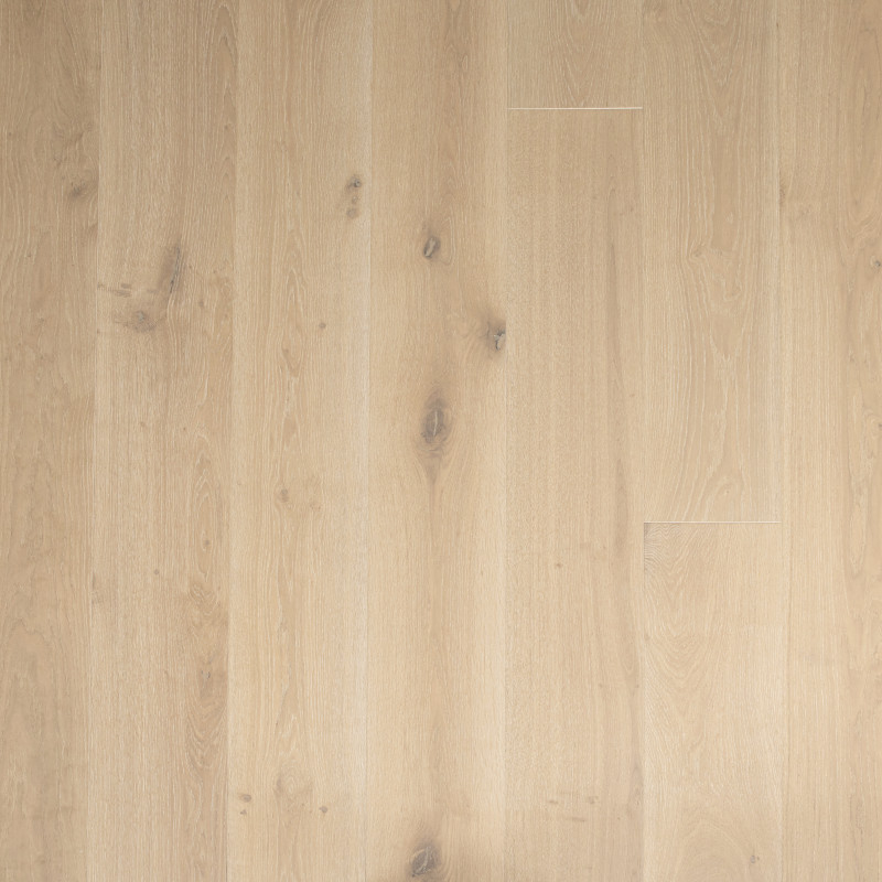 Wide Plank French Oak Wood Flooring, Everest, Prefinished Engineered, Sample