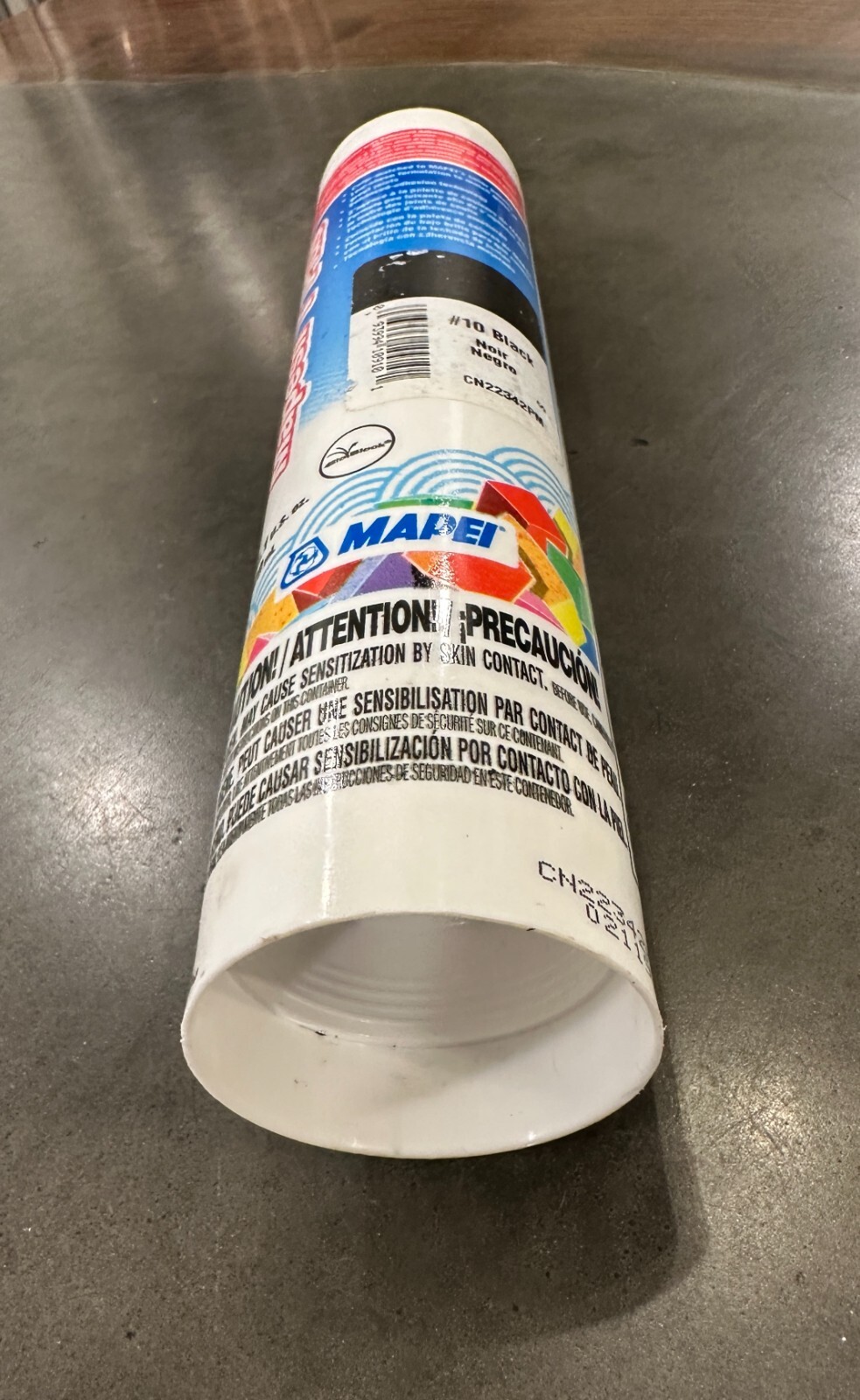 MAPESIL T PLUS MAPEI Silicone Caulk BLACK – 10.1 OZ