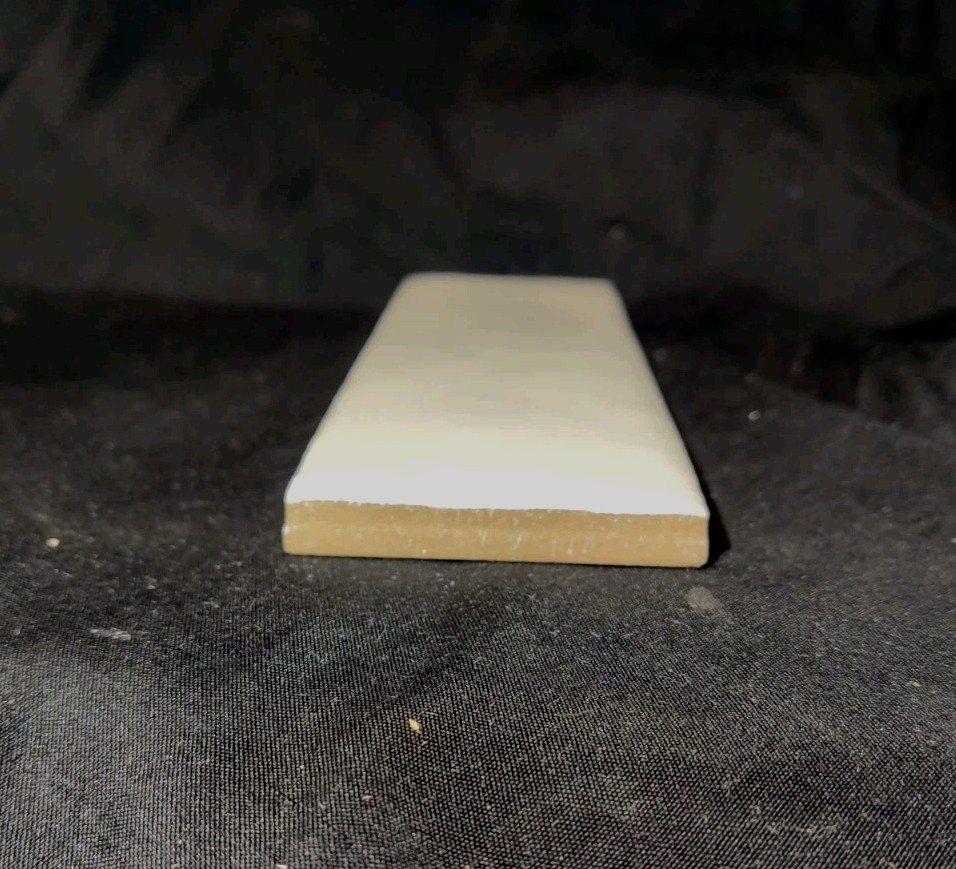Stainmaster #5338267 Zellige-style 2″ X 8″ White Porcelain Wall Tile 34 Pcs