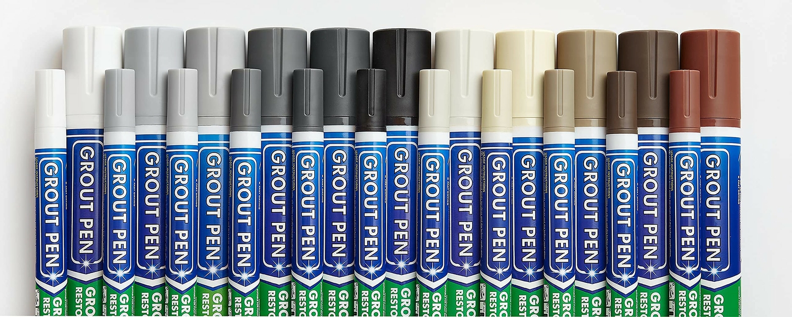 Grout Pen Tile Paint Marker Replacement Tips: Wide 15mm Large – 5 pack