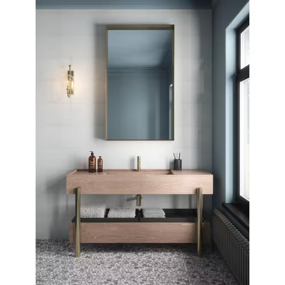 Bailey Grey Pebble 12 In. X 12 In. Honed Grey Limestone Wall and Floor Mosaic Ti