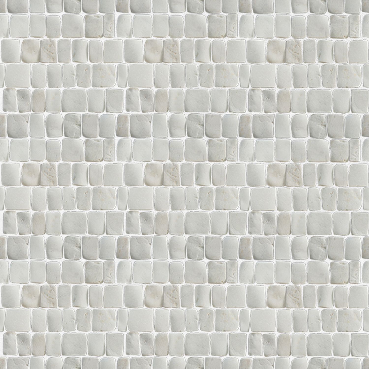 Canine White Natural Stone Mosaic Wall & Floor Tile ($16.8/SqFt)