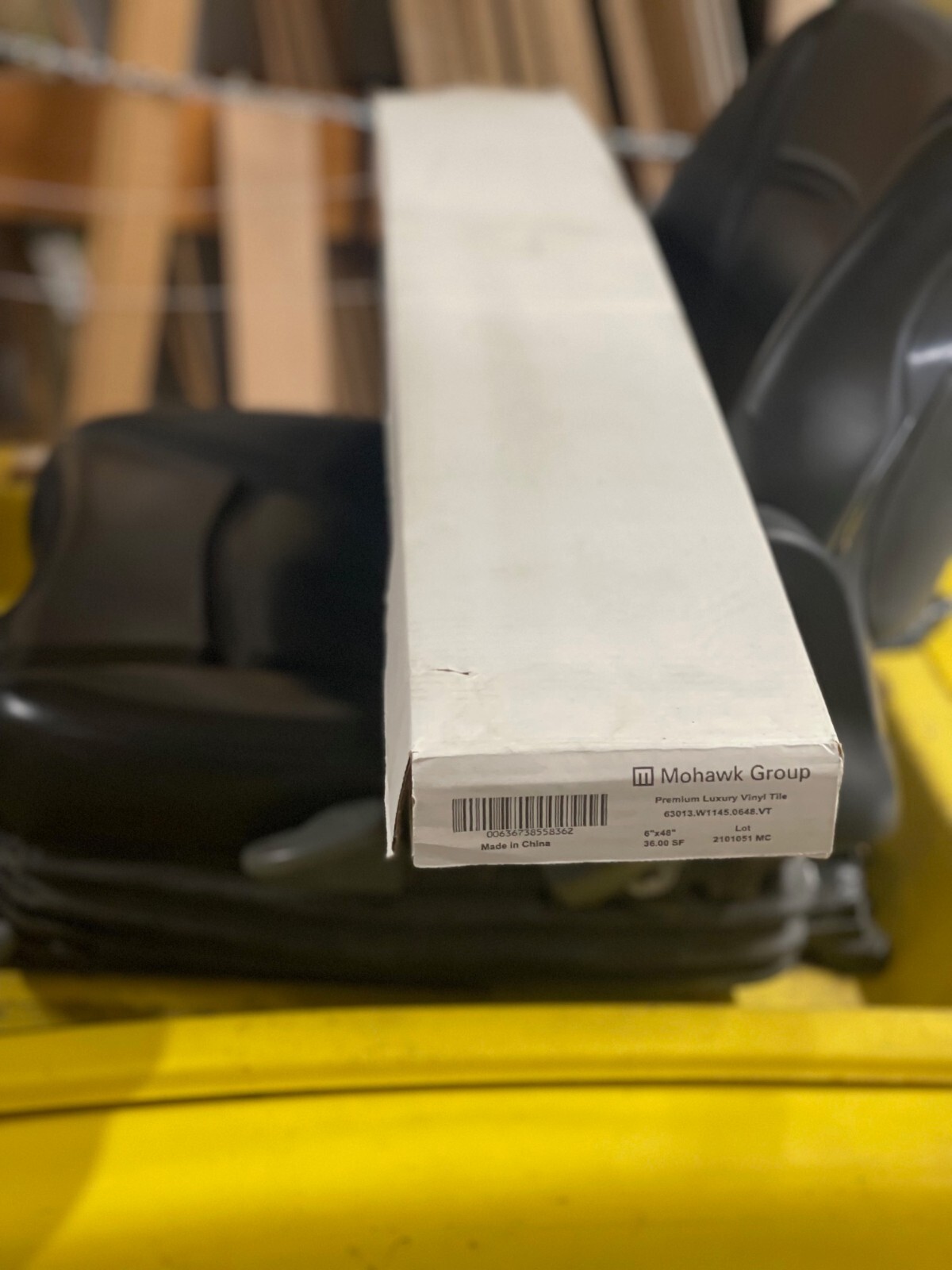 vinyl floor glue down 1800 sf in stock- 36 s.f. per box