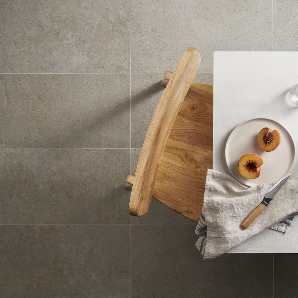 Iris Tortora Taupe 11.81 In. X 23.62 In. Matte Porcelain Floor and Wall Tile (9.