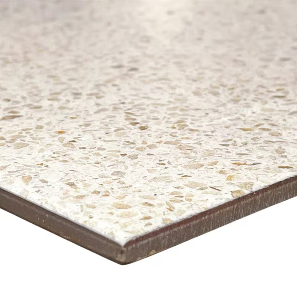 Spanish Pureform Terrazzo 12 In. X 24 In. X 9Mm Porcelain Floor and Wall Tile Ca