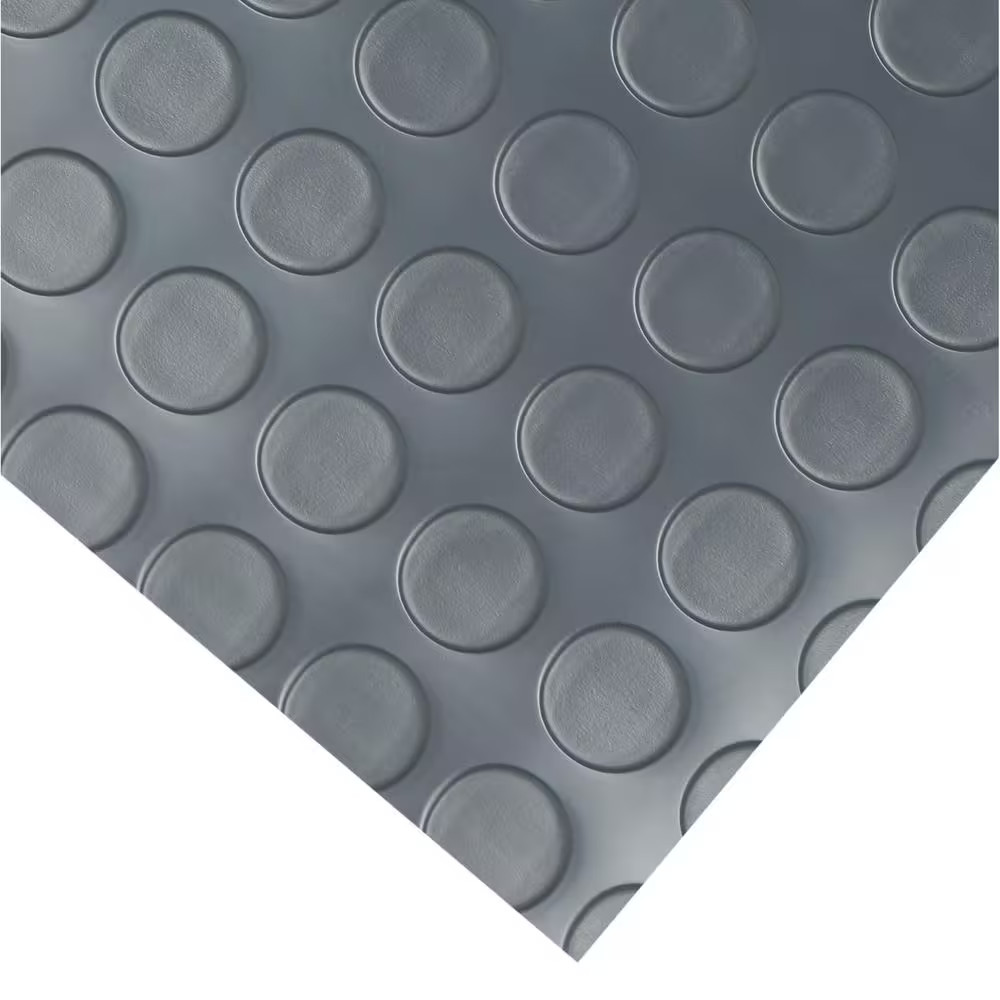 7.5 Ft. X 17 Ft. Coin Grey Universal Flooring
