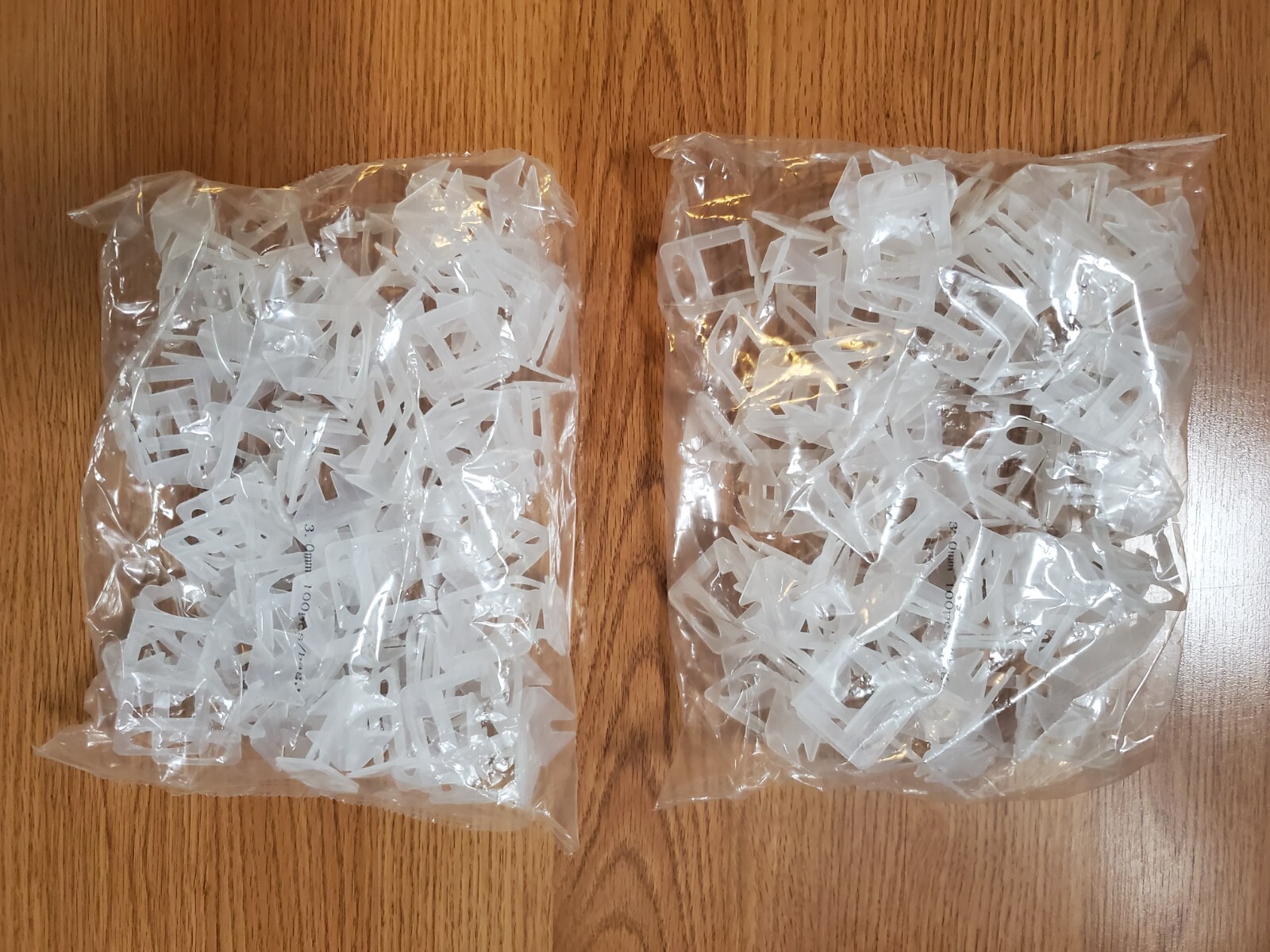 200pcs Tile Leveling System Spacers – Floor Wall Tiles Spacers (1/8 Inch)