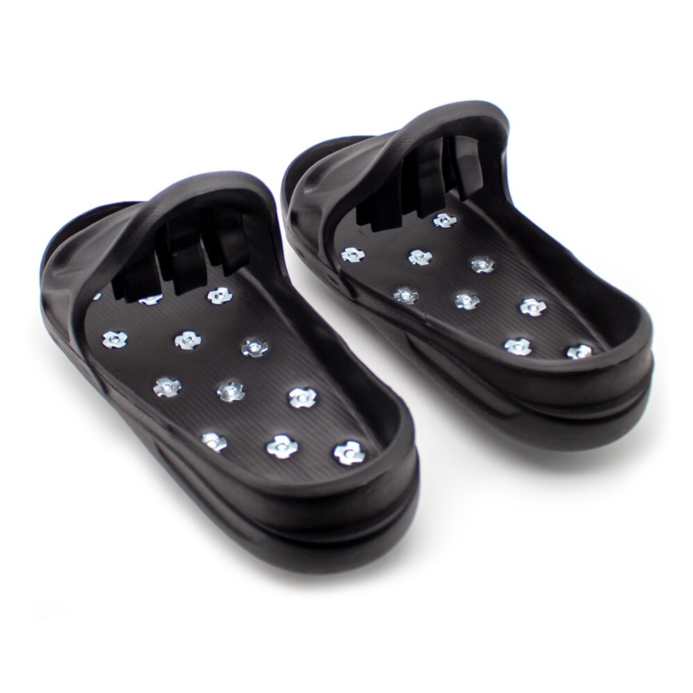 1 Pair Flexible Spiked Shoes for Epoxy Floor Coating Epoxy Paint Self-Leveling
