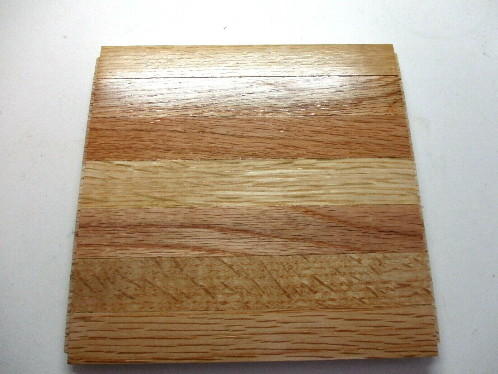 1 Bruce 6″x6″ Tile 7/16″ Glue Foam Pad AHS100 Desert 7 Finger Strip Oak Parquet