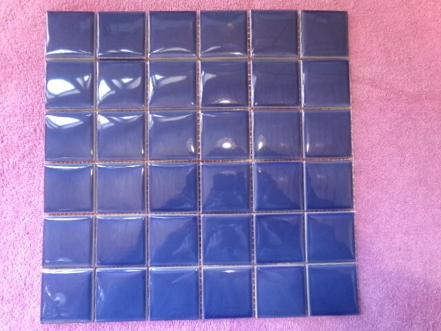 1 Case Equipe Floor Wall Blue Ceramic Tiles Mosaic 10 Sq. Ft. 12″ More Avail.