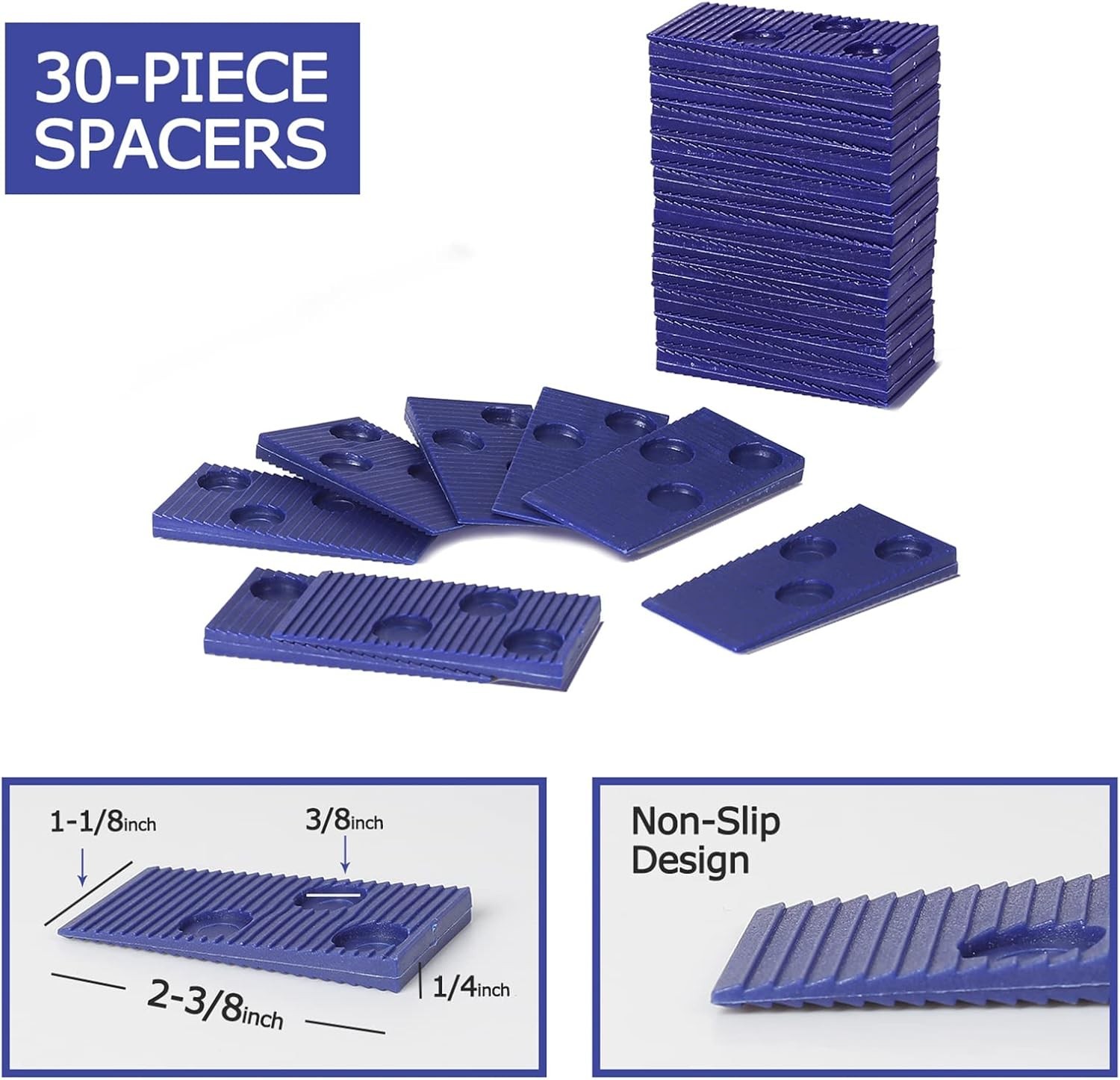 Laminate Wood Flooring Installation Kit with Reinforced Double-Faced Mallet, …