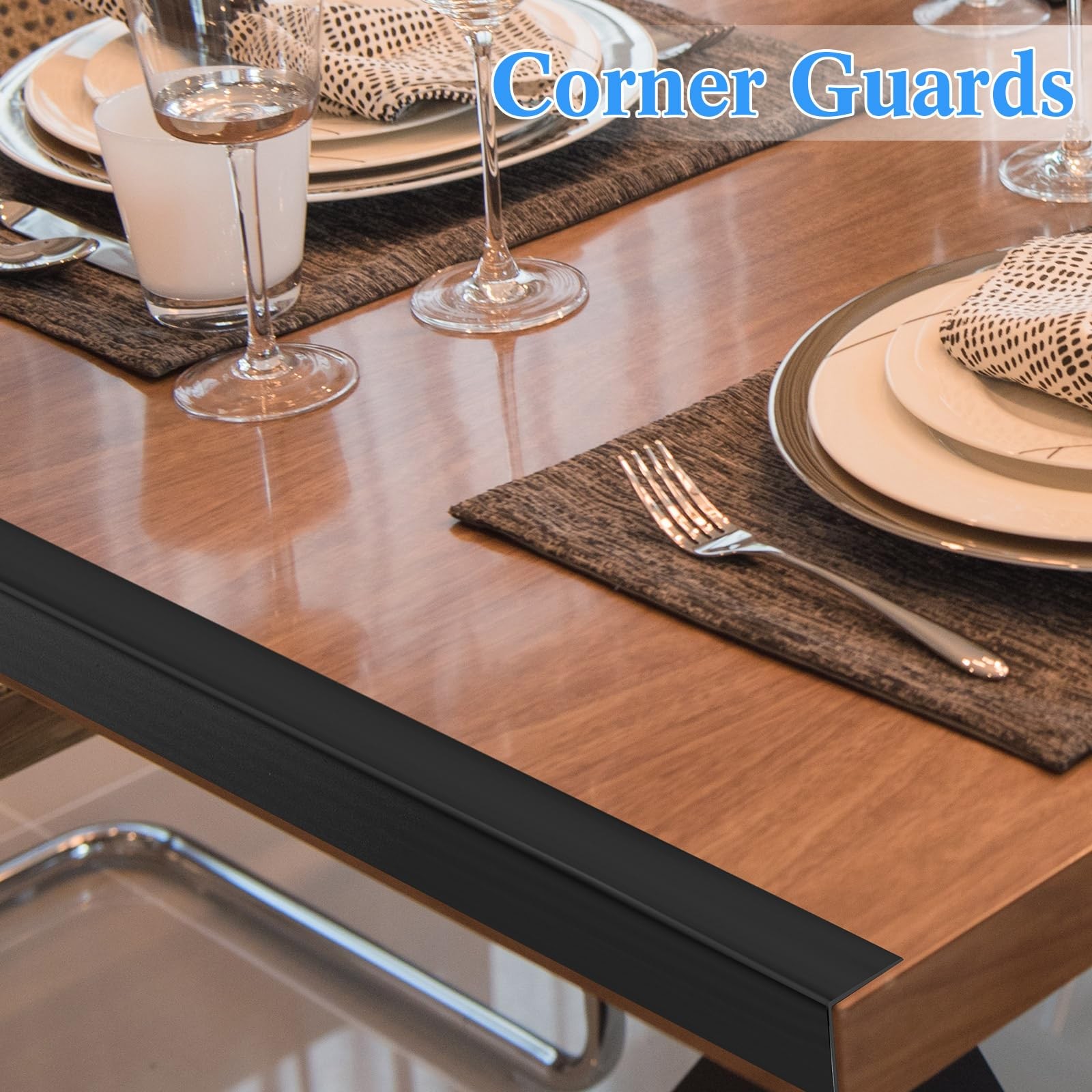 10 Pcs Wall Corner Protector Guards, 1-1/2 x 48 Inches Avoid Scratching Scuff…