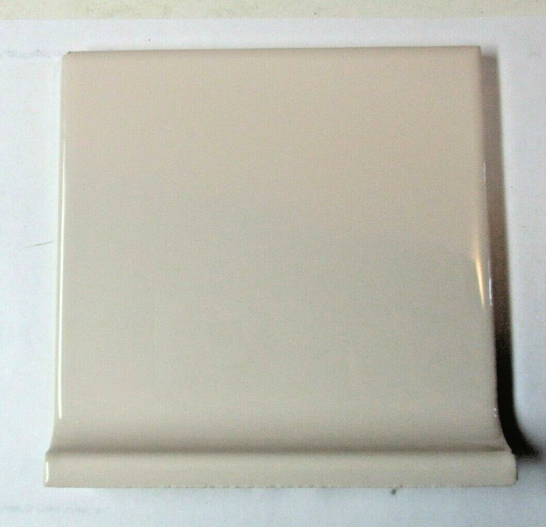1 Cove Base Radius Wall Tile Indonesia 619284415815 Beige Gloss Ceramic 4-1/4″