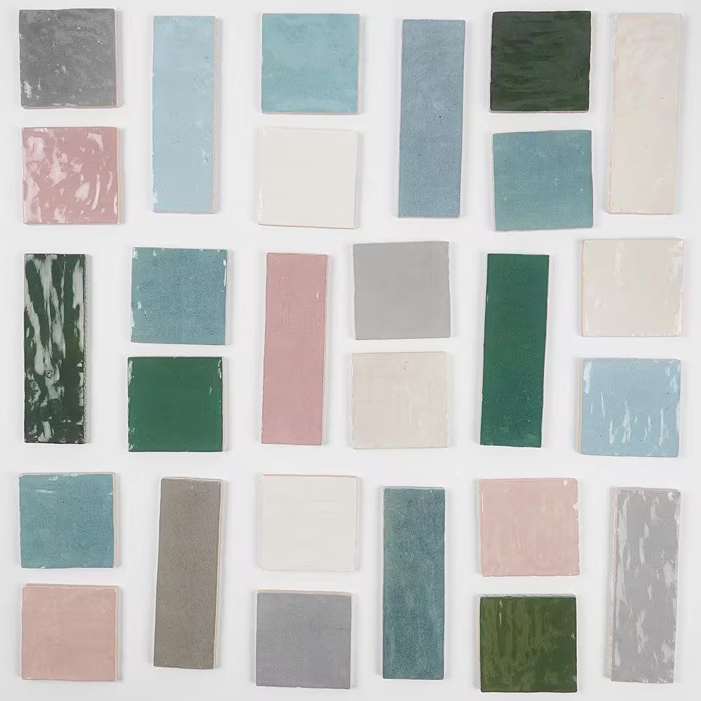 Kingston Turquoise 3 In. X 8 In. Glazed Ceramic Wall Tile (5.38 Sq. Ft./Case)