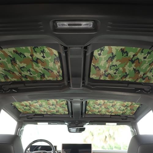 Sunroofs Shade Compatible with 2022 2023 2024 2025 2026 Hummer Camouflage Style