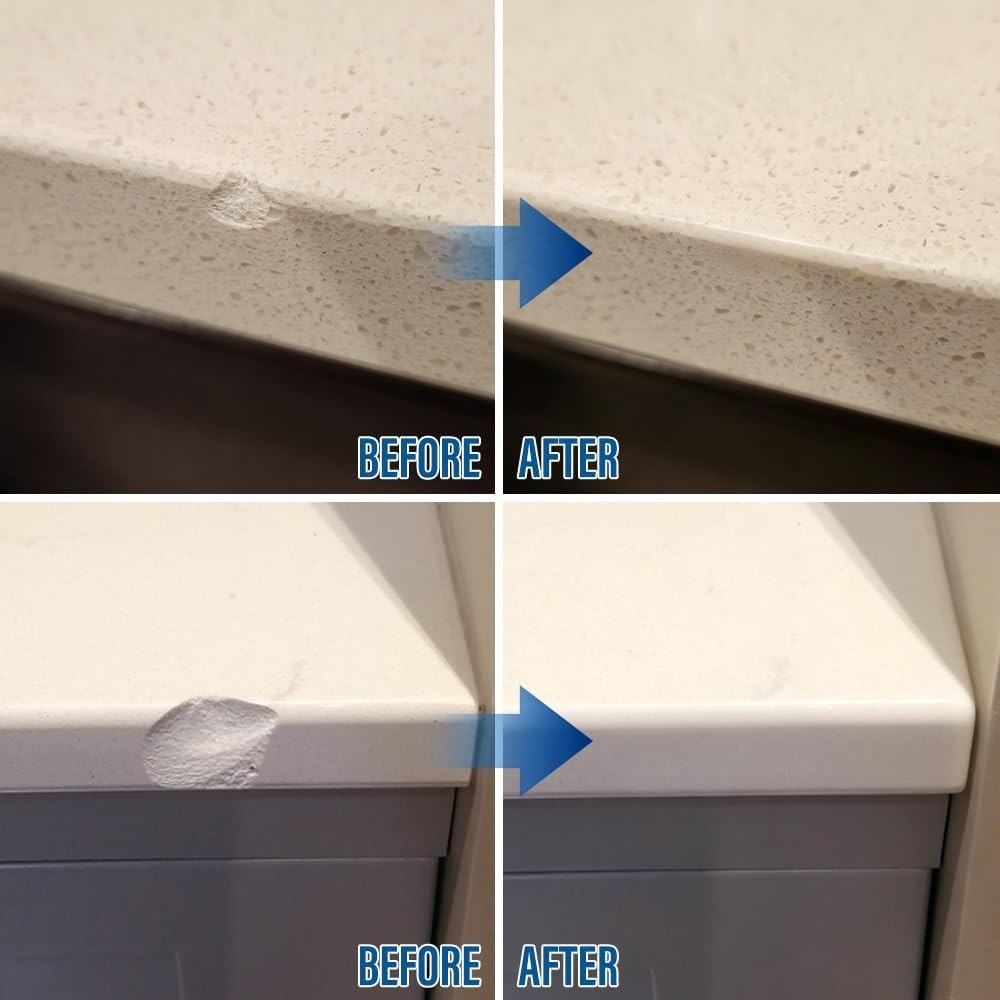 Super Strong Adhesive Quartz Repair Solution – Perfect for Countertop Damage