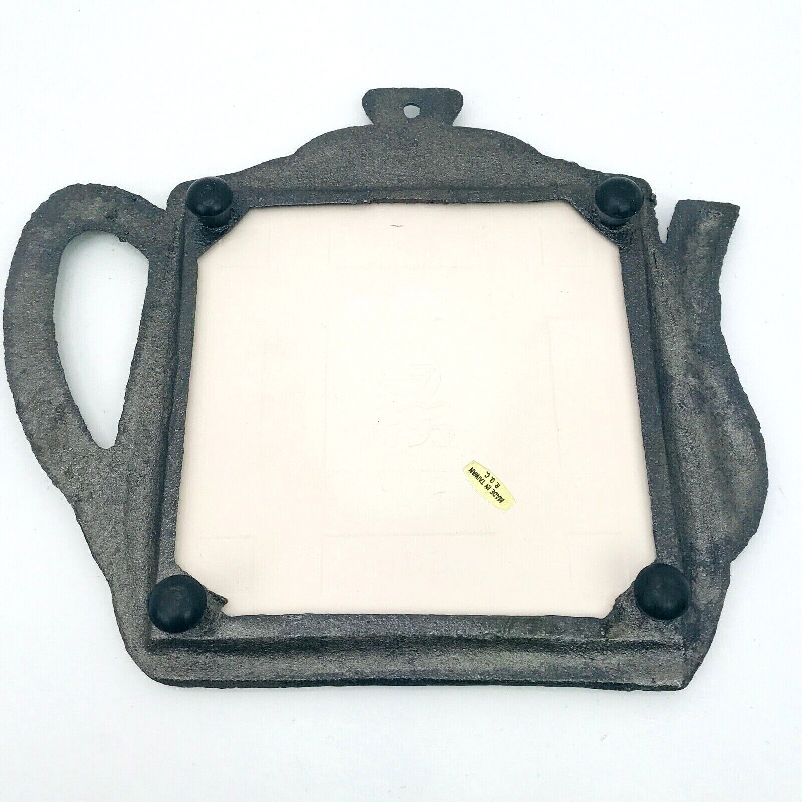 New Mexico Hot Plate Coaster Wall Hanging Trivet Hot Air Balloons Cast Iron 80s