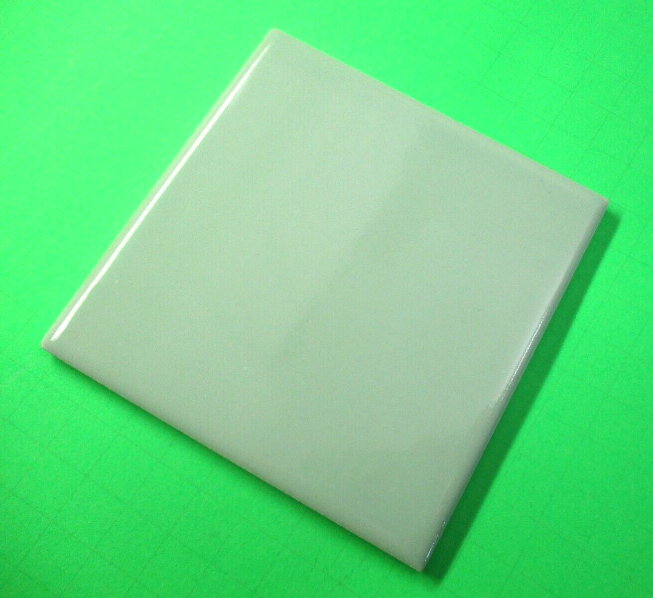 Atco USA 4-3/8″ Gloss Pale Pastel Green 1 Ceramic Wall Tile 1950s Retro Vtg MCM