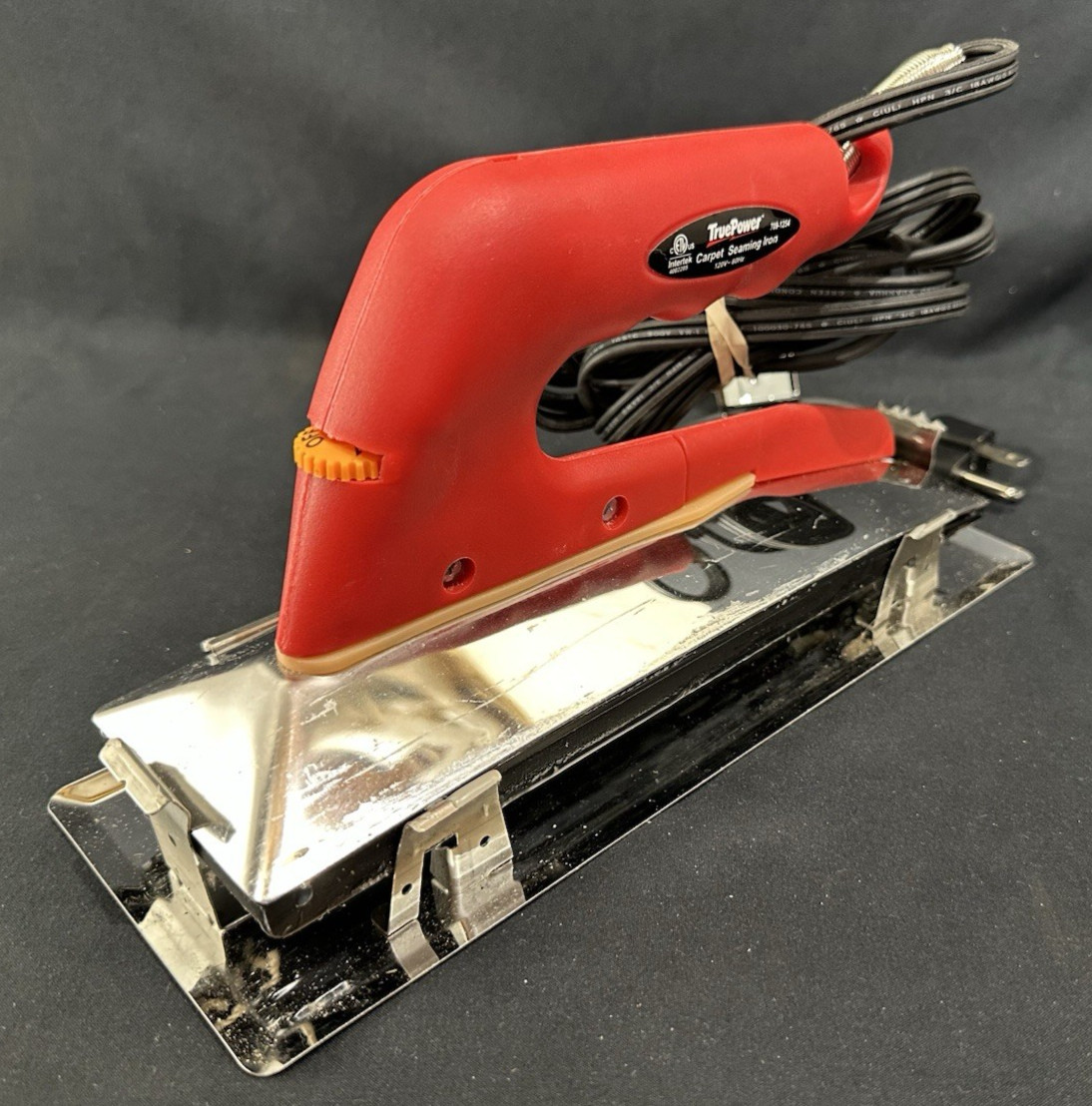 True Power 709-1254 Carpet Seaming Iron 10″ 800 Watt 5 Position Heat Setting