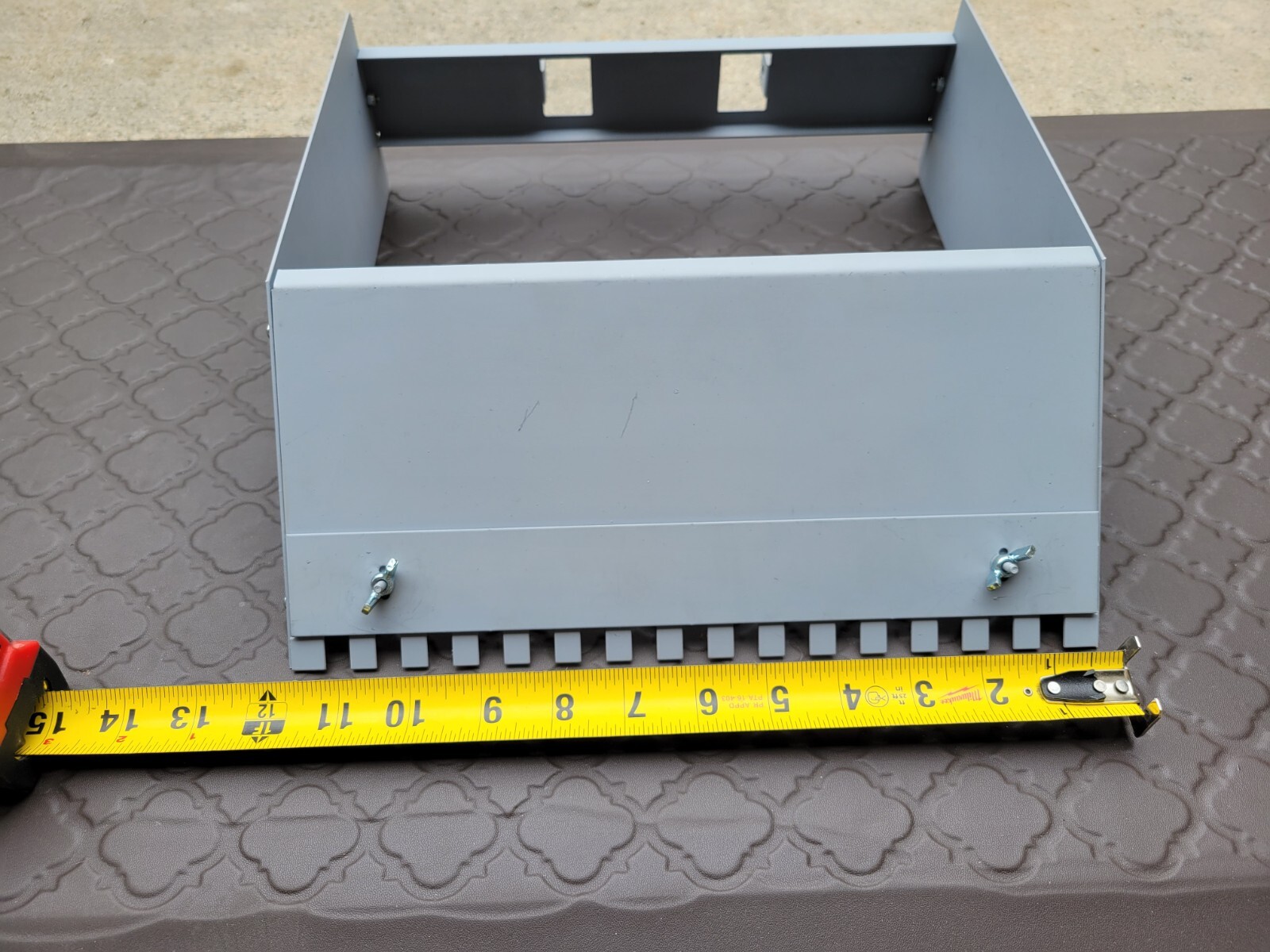 Trowel tile box 12″ wide