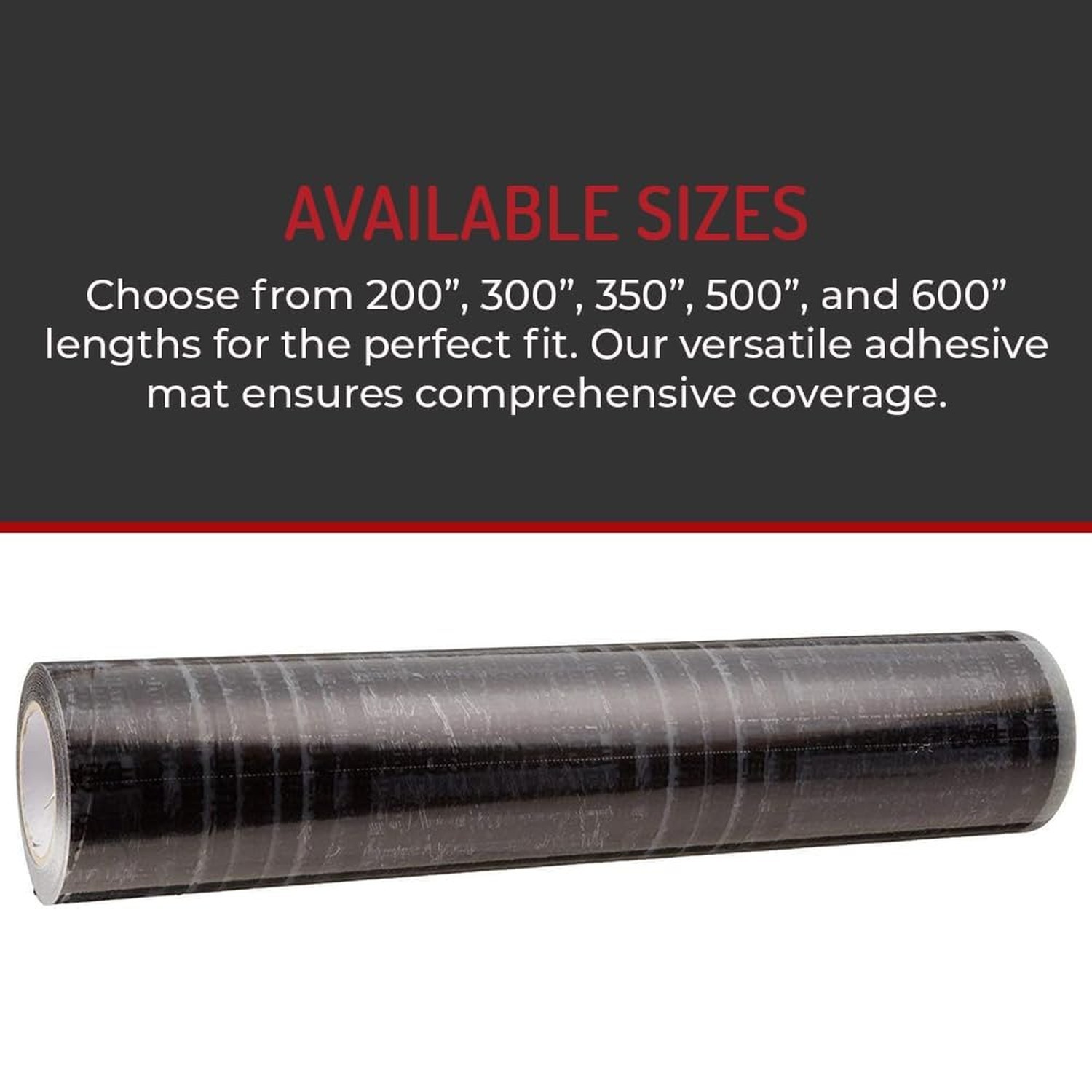 Hi-Tech Auto Adhesive Plastic Floor Mat, 4 mil | Perforated Every 24″ | 100 M…