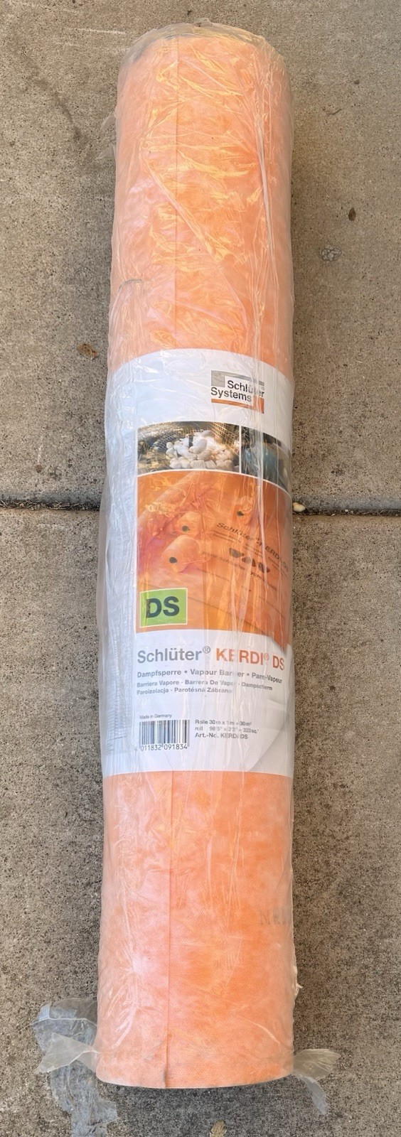 Schluter KERDI-DS Waterproofing & Vapor Barrier Membrane 323 sq ft Roll