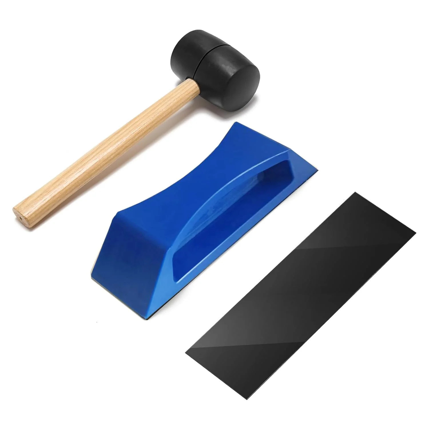 Floor Gap Fixer Tool – Easy Plank Grabber with Mallet & Washable Pads, Quick Flo