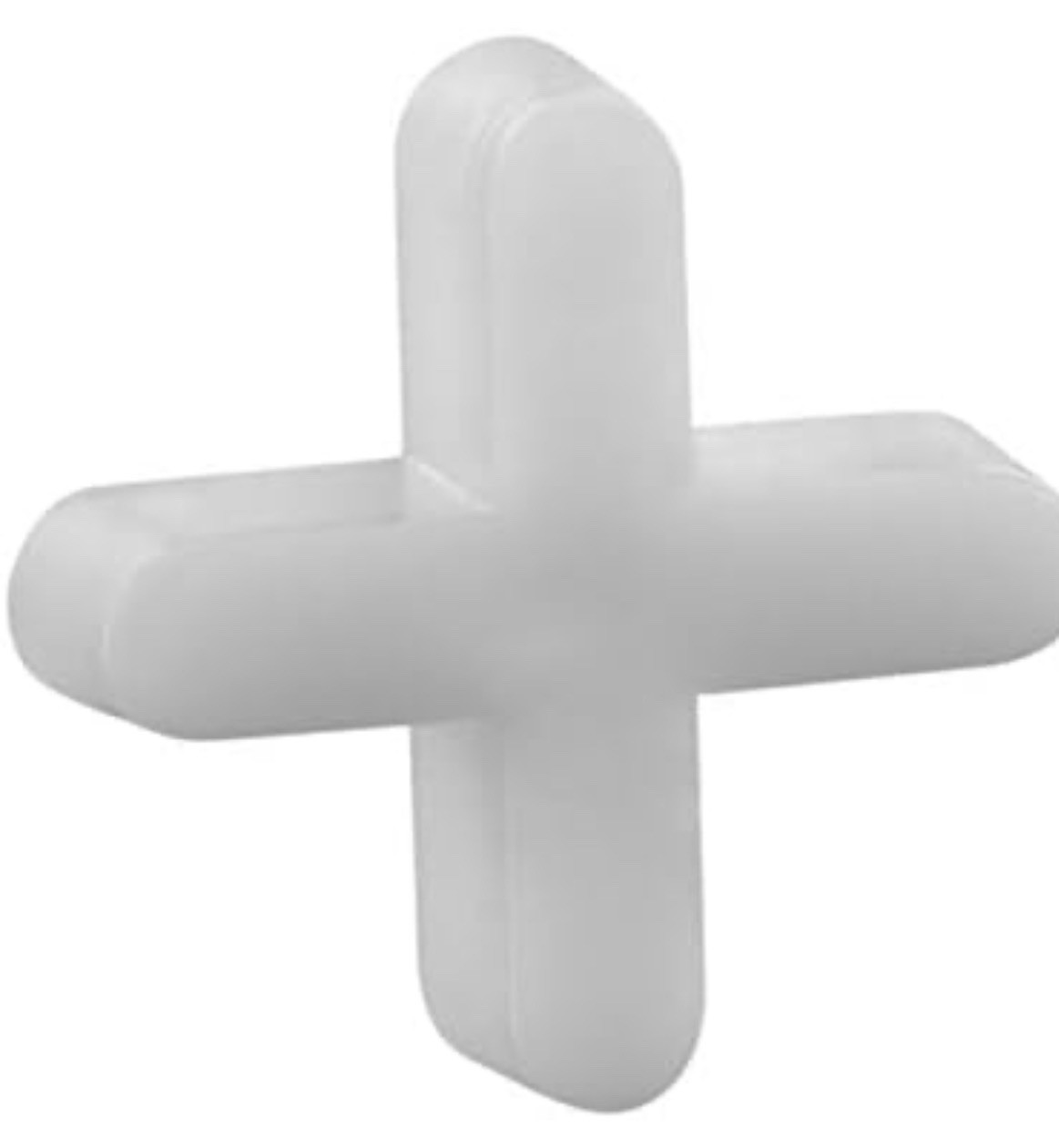 750 Pieces (3 boxes) TILE SPACERS 1/8 in 3,18 mm 1/8″ Traditional Cross WHITE