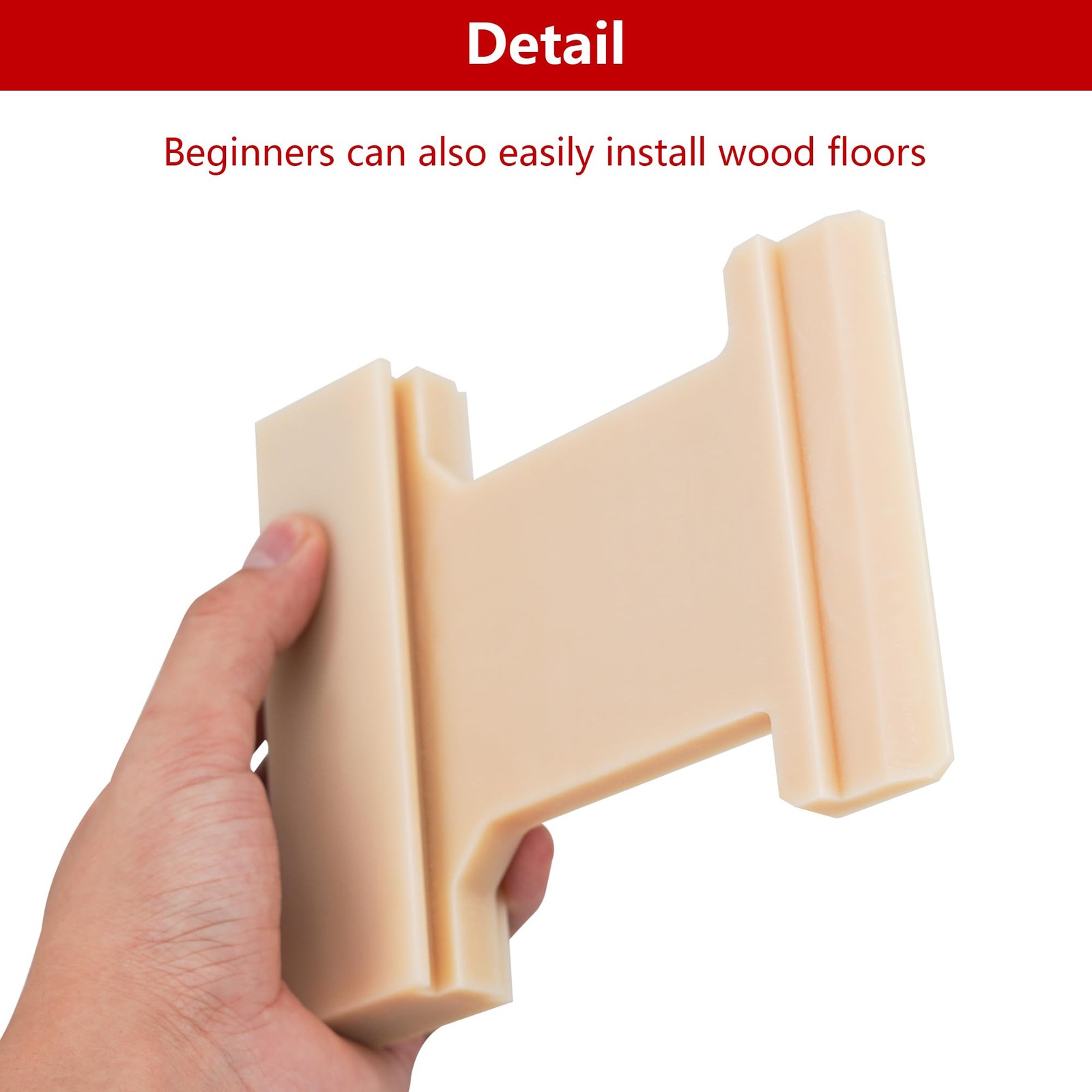 4-in-1 Wood Flooring Installation Tool â€“ XL Tapping Block, Nylon, Laminate …