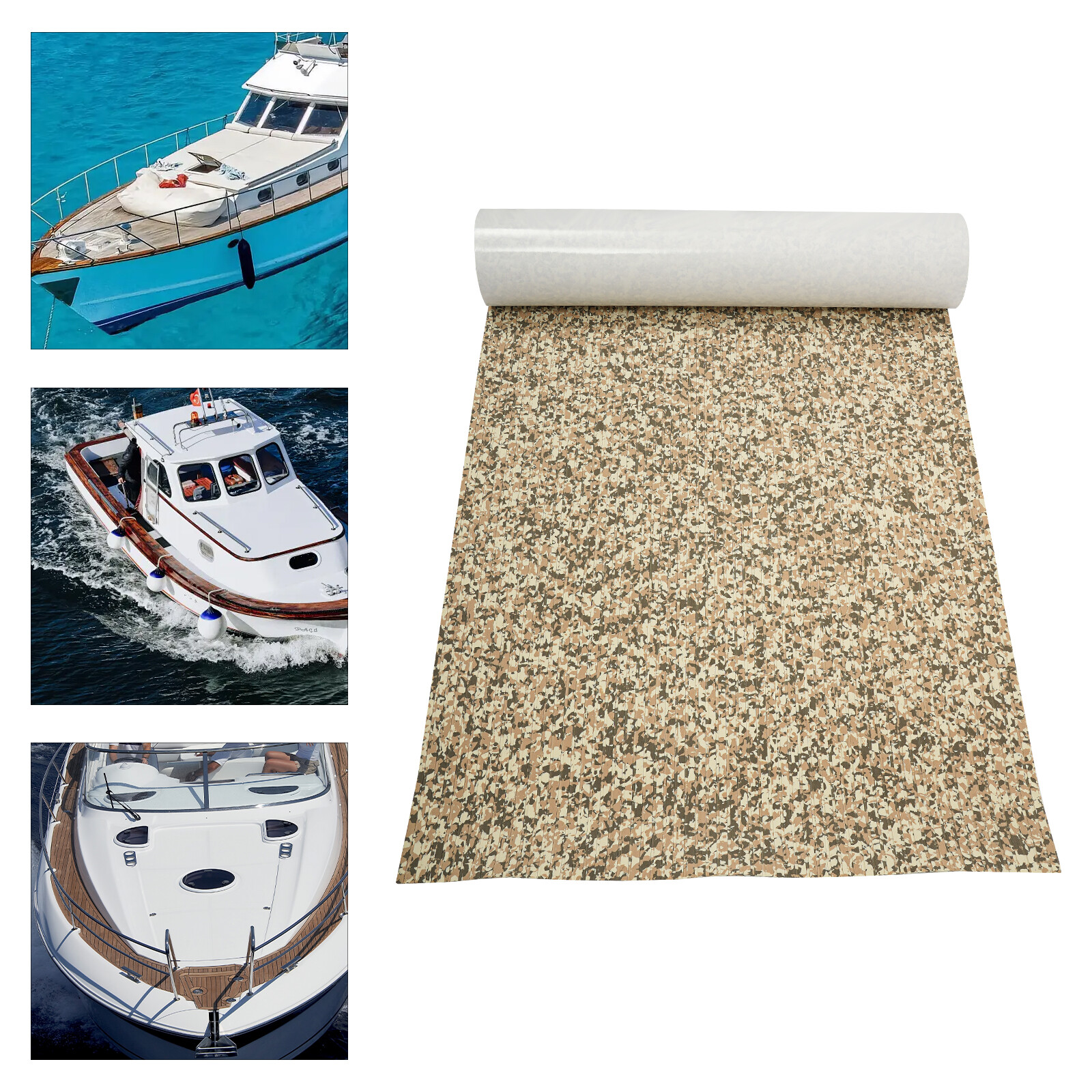 Boat Flooring EVA Foam Decking Marine Carpet Non-Slip Decking Sheet 240*90cm