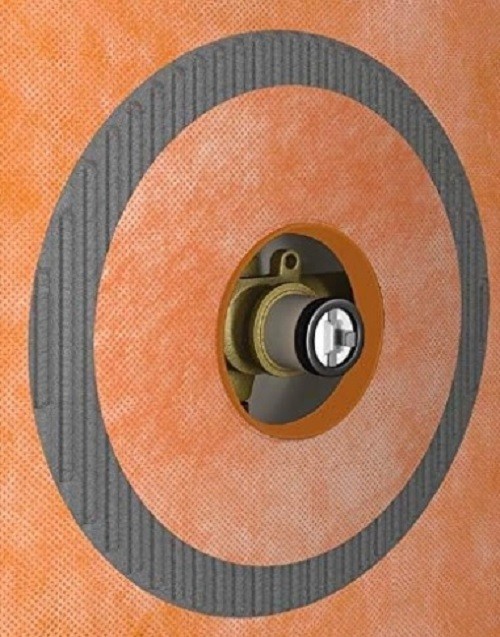 3-PACK Kerdi-Seal-MV 4-1/2 in. Mixing Valve Seal with Rubber Gasket KMSMV235/114