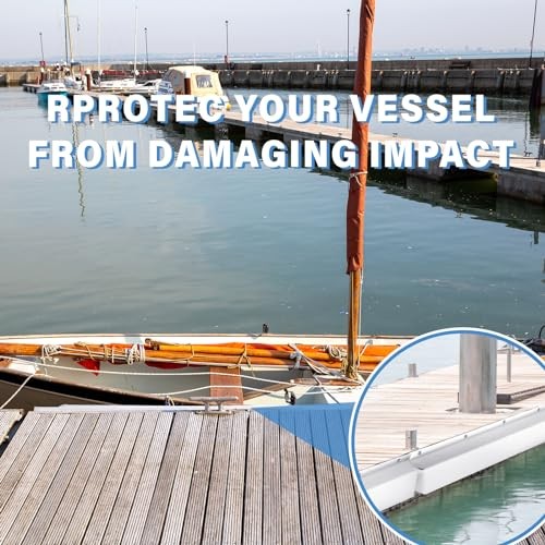 Edge Dock Bumpers Straight Marine Boat Bumpers for 48.03 inches/ 122 cm