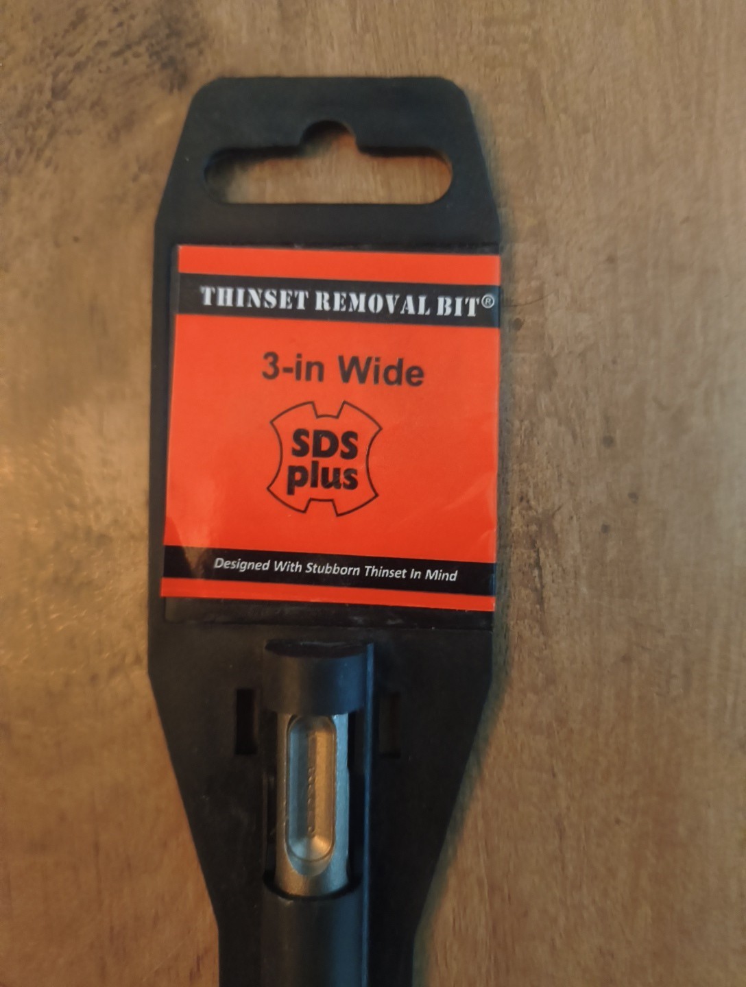 3-in Compact, THINSET REMOVAL BIT, SDS Plus!!! (3″ X 6.5″)