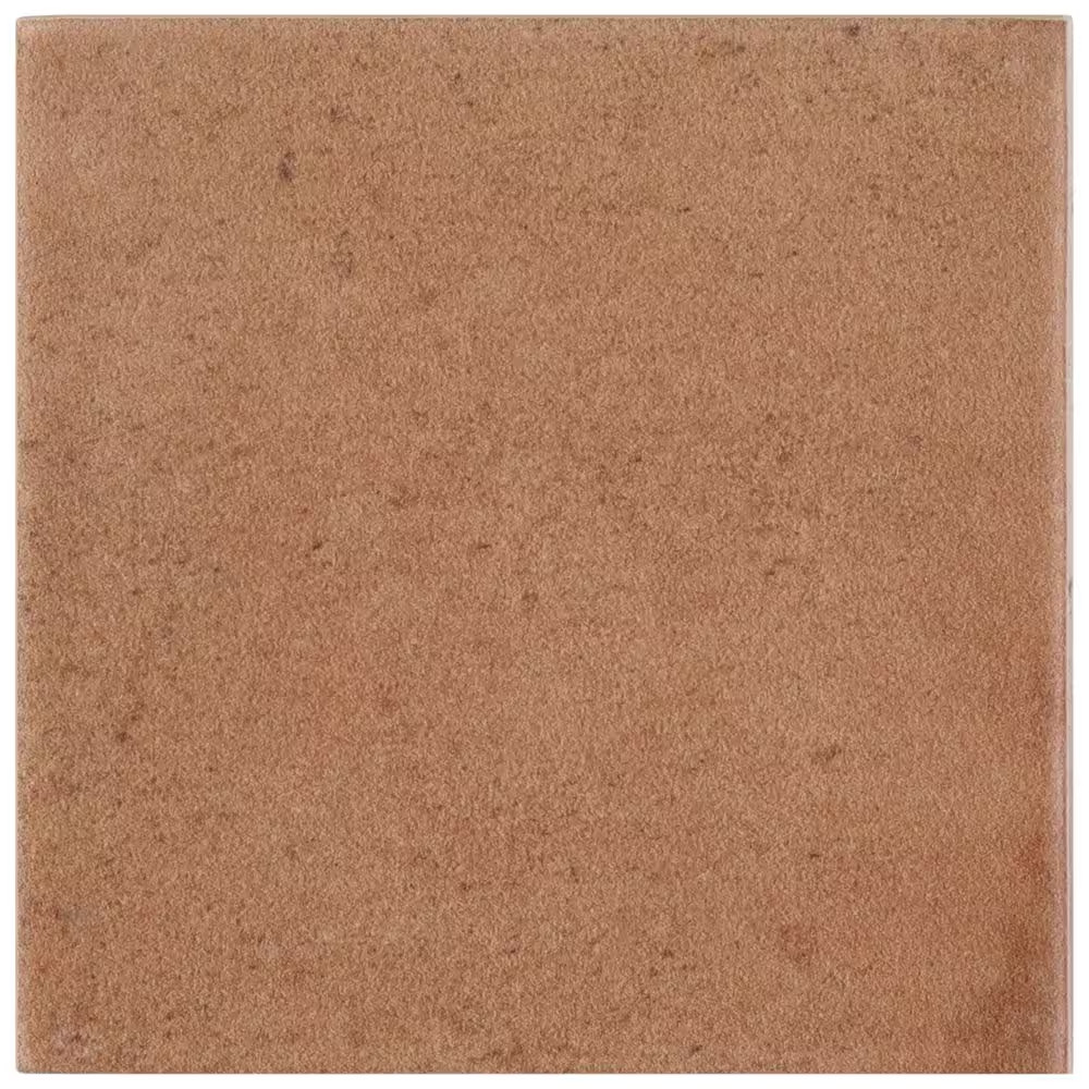 Casablanca Terracotta 3.39 In. X 3.93 In. Square Matte Porcelain Floor and Wall
