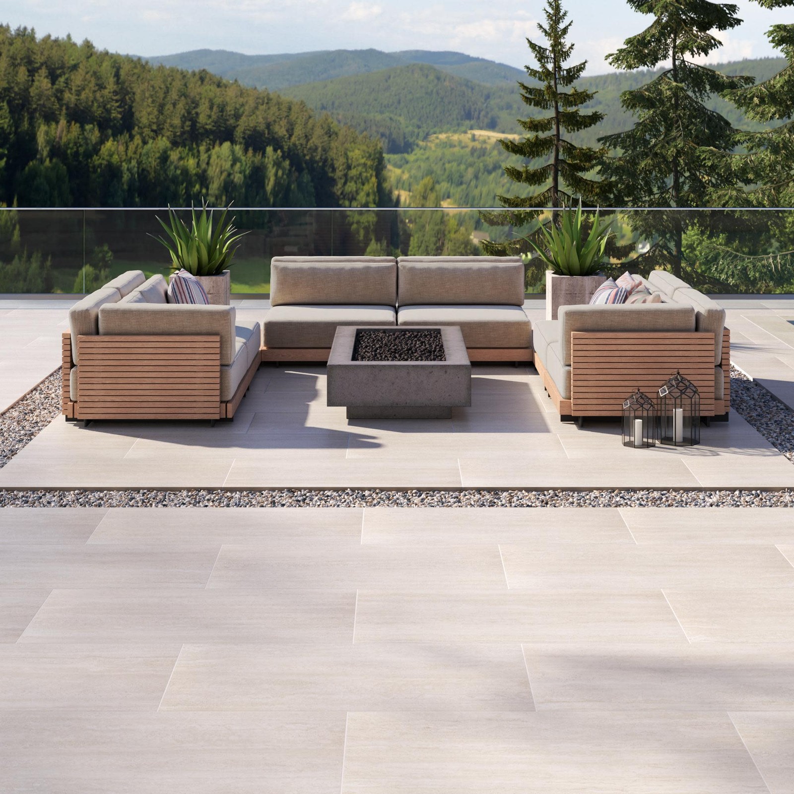 Ackland AKLNPROS24X48M-EA Rosano 24″ x 48″ Rectangle Exterior – Lucera