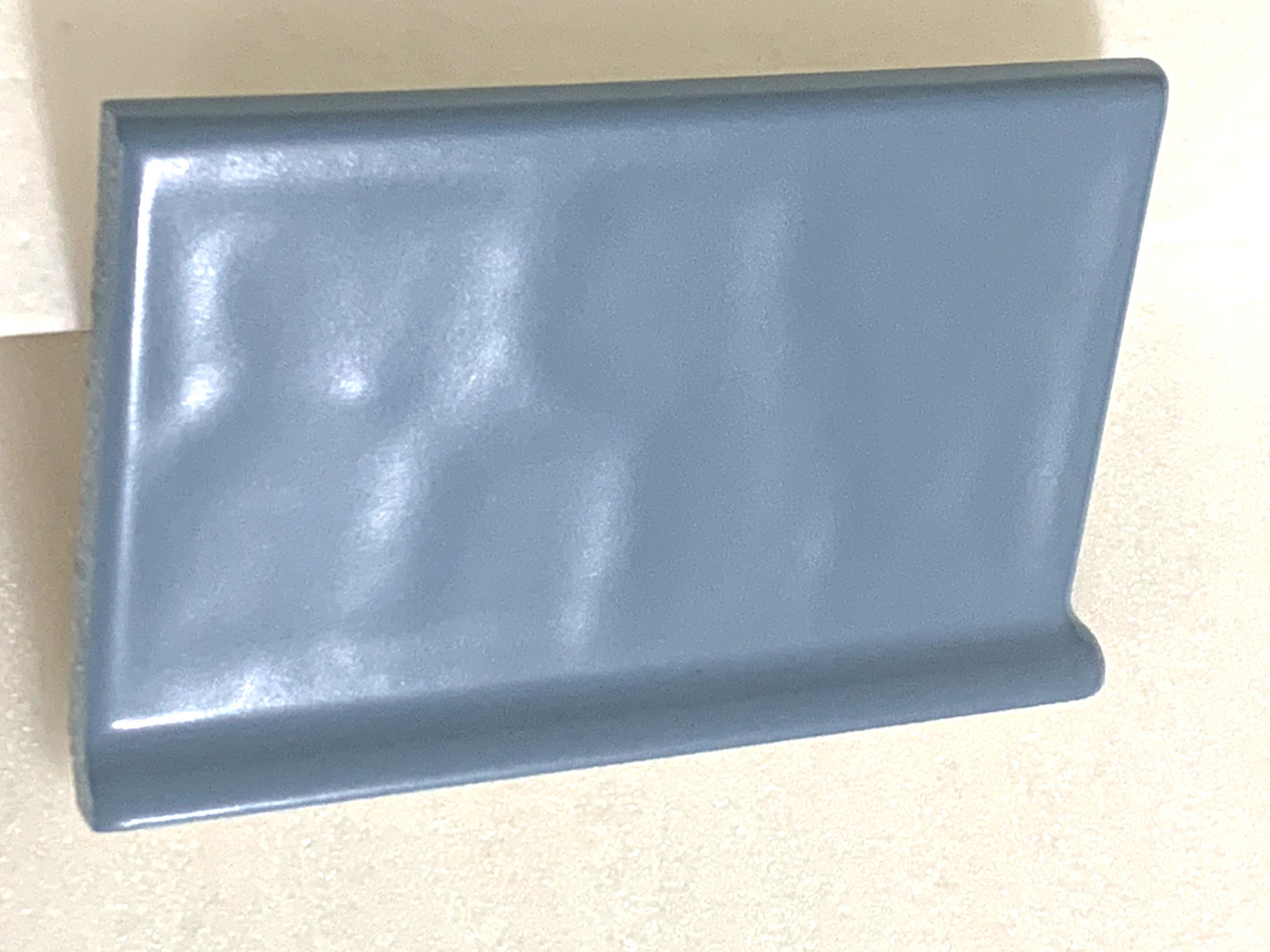 New Florida Vermont Blue#566 Potters Touch Rt Finish Cove Base 4 ” x 6 “