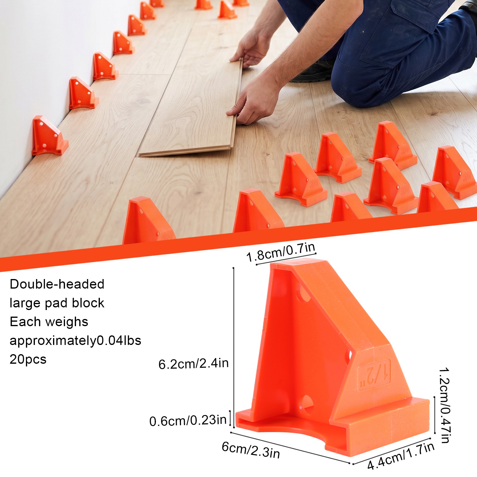 23Pcs Floor Fixing Spacer Tools Multi Purpose for Home Renovation