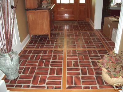 10 ANTIQUE BRICK MOLDS MAKE 100s OF BRICK VENEER WALLS, FLOORS, MORE FOR PENNIES