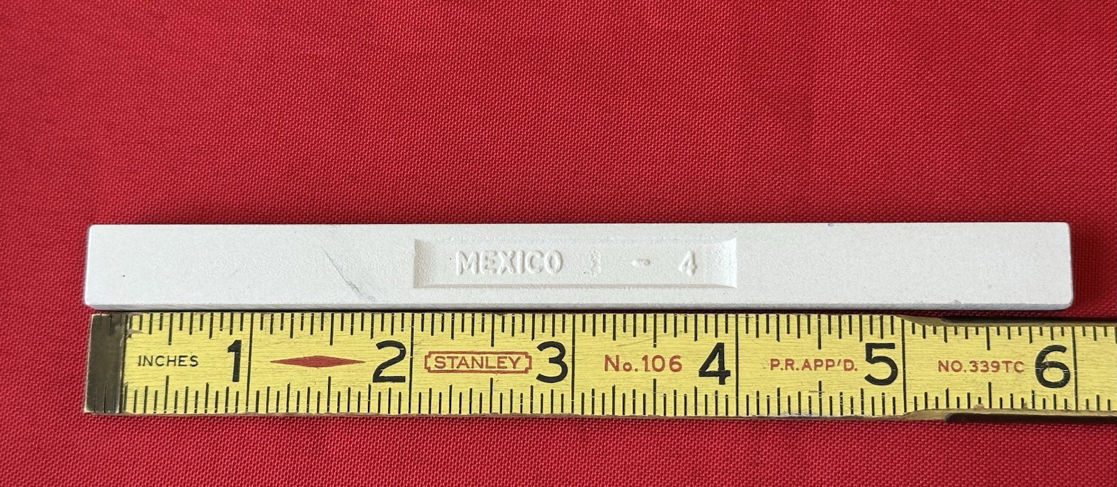 1 pc. Navy Blue: Ceramic Tile… Pencil – Liner – Sizzle: 1/2″ X 6″ by A.O. New