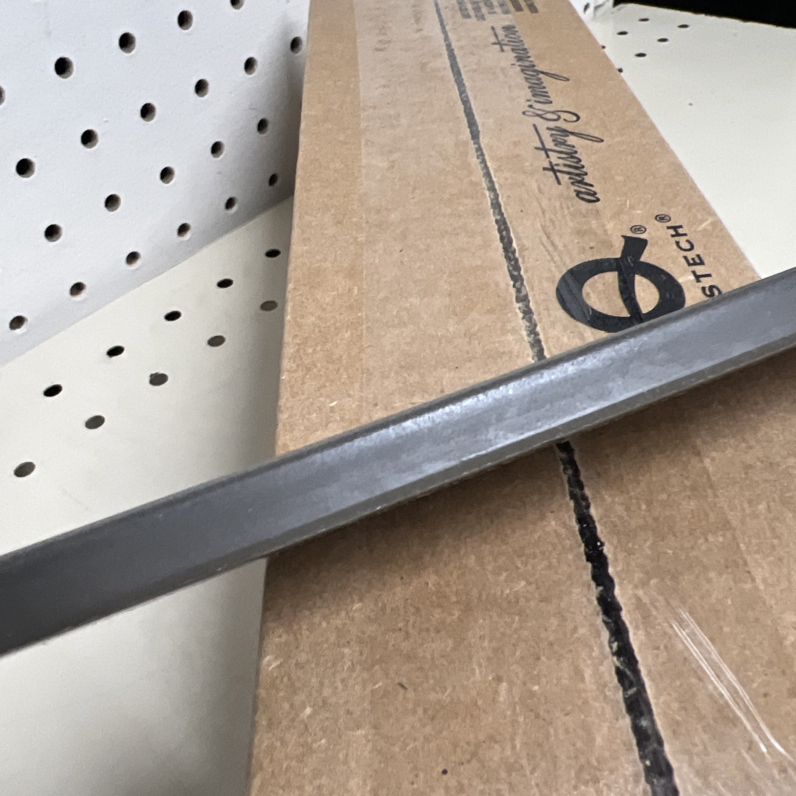 12 Questech Composite Trim Tile 1×12 Coved Liner Brushed Nickel Egg USA Made