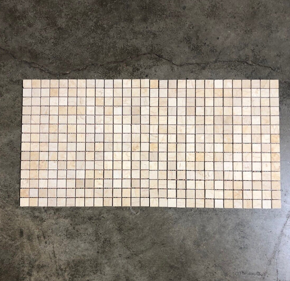 12×12 Tile Mosaic Jerusalem Gold Remodel Stone 5 Sheets T-37