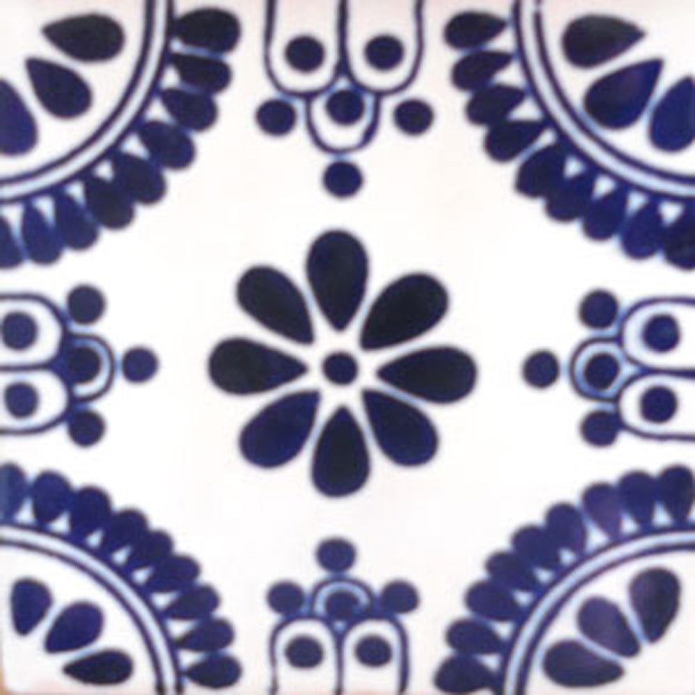 9 MEXICAN TILES WALL OR FLOOR USE TALAVERA MEXICO CERAMIC HANDMADE POTTERY C#093