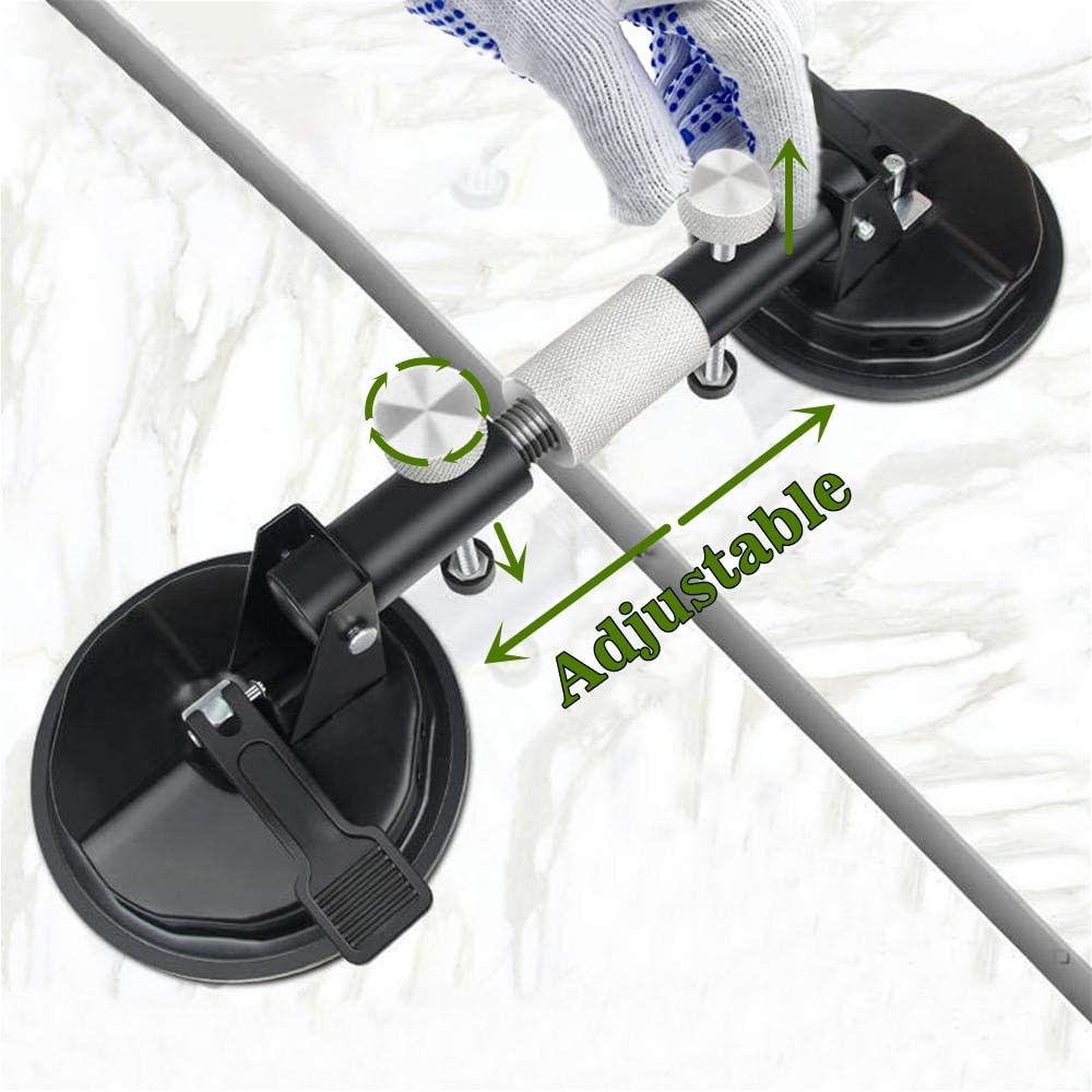 2Pcs Granite Seam Setter, Adjustable Vacuum Suction Cup, Seamless Stone Seam …