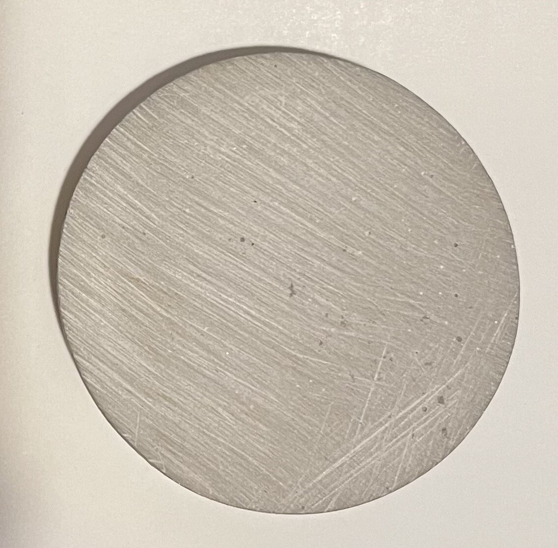 Metallic Pewter Color Resin Medallion Accent Wall Tile Bag Of 50 Pieces Unused
